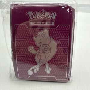 39 - 2015 XY Breakthrough Mega Mewtwo Y ETB Card Sleeves Pokemon Original